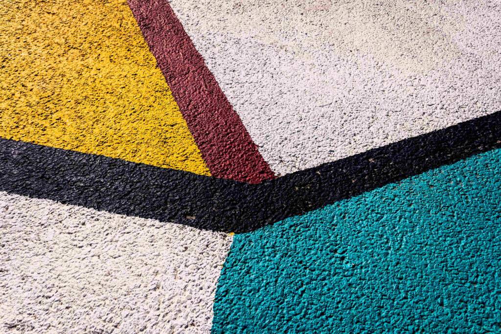 colored tarmac