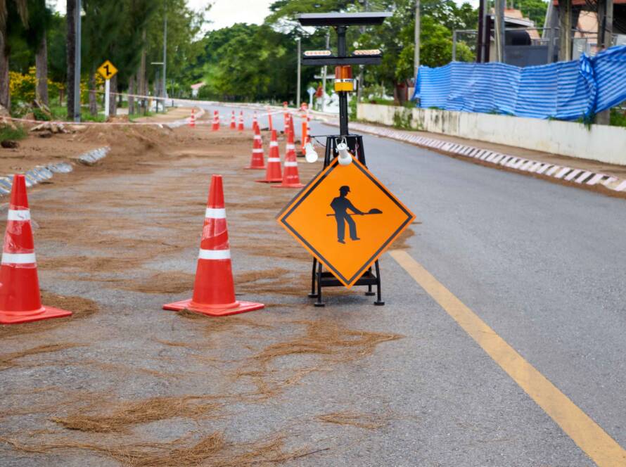 modern road construction