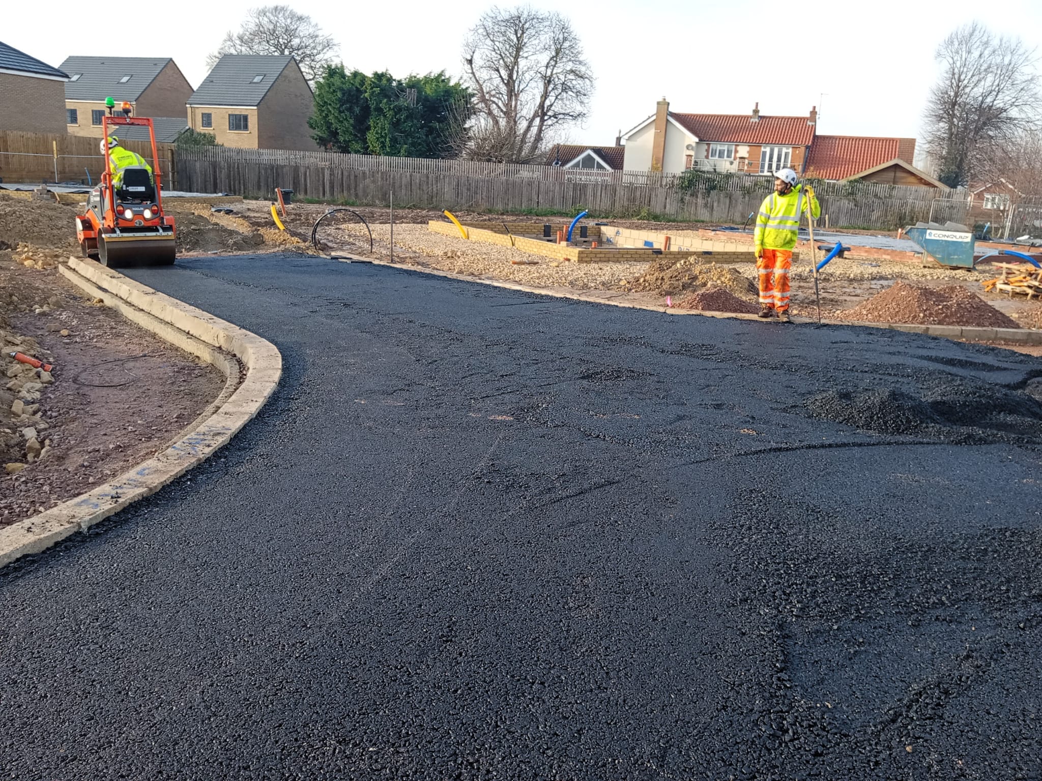 Modern Residential Road Surfacing