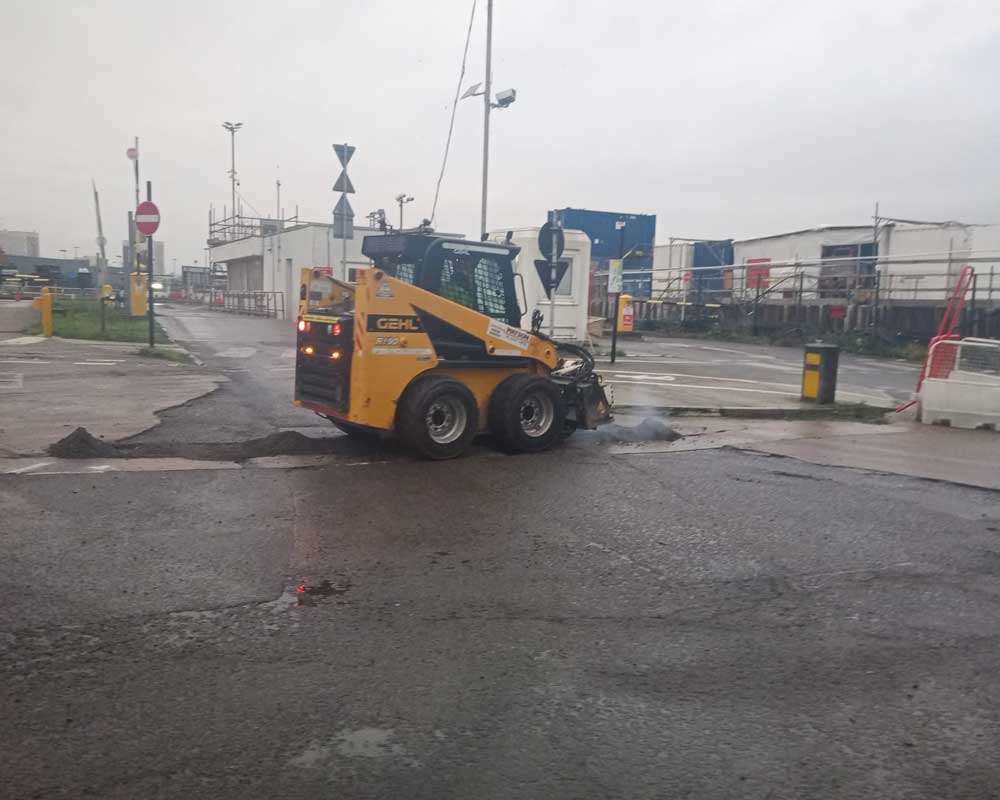 Heavy-Duty Access Road Resurfacing Project