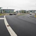 Road Surfacing for Multi-Entrance Developments